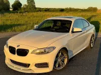 Gebraucht BMW M235 Comfort Edition 326 PS (239 kW) 2014 Weiß Coupé
