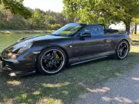 Gebraucht Porsche 991 349 PS (256 kW) 2012 Anthrazitbraun Cabrio