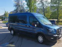 Usata Ford Transit 150 CV (110 kW) 2024 Blu Monovolume