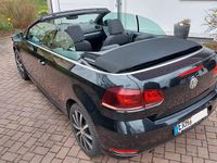 Gebraucht VW Golf Cabriolet LOUNGE 105 PS (77 kW) 2016 Schwarz Cabrio