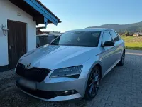 Gebraucht Skoda Superb SportLine 190 PS (139 kW) 2017 Silber Limousine