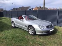 gebraucht Mercedes SL500 - Berry Rot, BOSE,Comand,Scheckheft,Voll