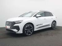 Gebraucht Audi Q4 e-tron S-Line 210 kW (286 PS) 2024 Gletscherweiß metallic SUV