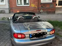 Gebraucht Mazda MX5 110 PS (80 kW) 2002 Silber Cabrio