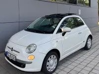 Gebraucht Fiat 500 69 PS (50 kW) 2009 Weiß Cabrio