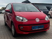 Gebraucht VW up! move up! 60 PS (44 kW) 2016 Rot Kleinwagen
