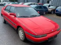 Gebraucht Mazda 323F 88 PS (64 kW) 1991 Rot Kleinwagen