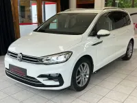 Gebraucht VW Touran Highline 150 PS (110 kW) 2018 Weiß Van / Kleinbus
