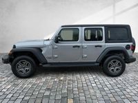 Gebraucht Jeep Wrangler 200 PS (147 kW) 2020 Pscbillet silver metallic SUV