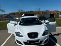 Gebraucht Seat Leon 105 PS (77 kW) 2012 Weiß Kleinwagen