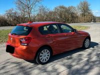 Gebraucht BMW 118 143 PS (105 kW) 2015 Orange Kleinwagen