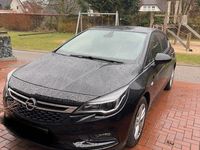 Gebraucht Opel Astra Edition 125 PS (91 kW) 2018 Schwarz Limousine