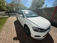 Usata VW Polo Comfortline 95 CV (69 kW) 2018 Bianco Utilitaria