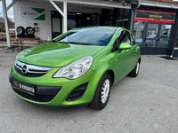 Gebraucht Opel Corsa Selection 69 PS (50 kW) 2012 Grün Kleinwagen