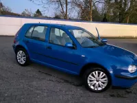 Gebraucht VW Golf IV 75 PS (55 kW) 2000 Blau Kleinwagen