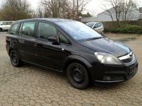 Gebraucht Opel Zafira Edition 120 PS (88 kW) 2007 Schwarz metallic Van / Kleinbus