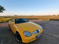 Gebraucht Mercedes SLK200 163 PS (119 kW) 2000 Gelb Cabrio