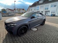 gebraucht BMW X6 30d -M paket Head Up Graumatt Voll Außer Standheizung