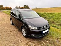 Gebraucht VW Touran Cup 105 PS (77 kW) 2014 Schwarz Van / Kleinbus