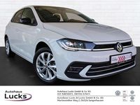 Gebraucht VW Polo Style 95 PS (69 kW) 2022 Pure white deep black perleff Limousine