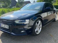 Używany Audi A4 S-Line 224 KM (164 kW) 2014 Czarny Sedan/Limuzyna
