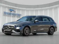 Gebraucht Mercedes C300e AMG line 204 PS (150 kW) 2023 Lack selenitgrau Kombi