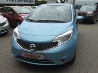 Gebraucht Nissan Note Acenta 80 PS (58 kW) 2014 Blau metallic Van / Kleinbus