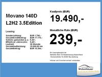 Gebraucht Opel Movano Edition 140 PS (102 kW) 2023 Casablanca weiß Van