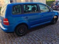Gebraucht VW Touran Highline 105 PS (77 kW) 2004 Blau Van / Kleinbus