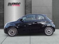 Gebraucht Fiat 500e 86 kW (118 PS) 2024 Onyx schwarz Kleinwagen