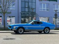 Gebraucht Ford Mustang Mach 1 177 PS (130 kW) 1972 Blau Cabrio
