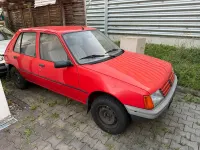 Gebraucht Peugeot 205 60 PS (44 kW) 1991 Rot Kleinwagen