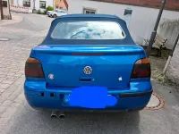 Gebraucht VW Golf 90 PS (66 kW) 2000 Blau Cabrio