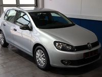 Gebraucht VW Golf VI Trendline 80 PS (58 kW) 2011 Silber Kleinwagen