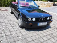 Gebraucht BMW 320 Cabriolet 129 PS (94 kW) 1990 Schwarz Cabrio