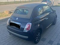 Second-hand Fiat 500C 69 CP (50 kW) 2010 Albastru Cabrio