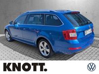 Gebraucht Skoda Octavia Elegance 140 PS (102 kW) 2014 Blau Kombi