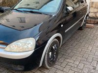 Gebraucht Opel Corsa 75 PS (55 kW) 2002 Schwarz Kleinwagen