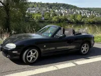 Używany Mazda MX5 110 KM (80 kW) 2004 Czarny Kabriolet