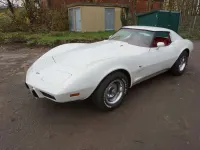 Gebraucht Corvette C3 169 PS (124 kW) 1977 Weiß Coupé