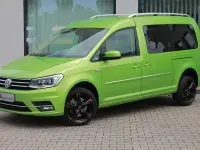 Gebraucht VW Caddy Maxi Highline 150 PS (110 kW) 2018 Grün Van / Kleinbus