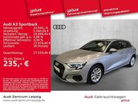 Gebraucht Audi A3 Ambiente 116 PS (85 kW) 2022 Florettsilber metallic Limousine