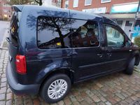 Gebraucht VW Caddy Trendline 75 PS (55 kW) 2019 Blau Van / Kleinbus