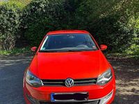 Second-hand VW Polo Highline 105 CP (77 kW) 2010 Portocaliu Hatchback