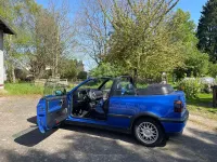Gebraucht VW Golf Cabriolet Conceptline 90 PS (66 kW) 1995 Blau Cabrio