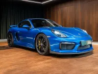 Gebraucht Porsche Cayman GT4 385 PS (283 kW) 2015 Blau Coupé
