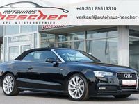Gebraucht Audi A5 Cabriolet S-Line 170 PS (125 kW) 2014 Schwarz Cabrio