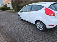 Gebraucht Ford Fiesta Trend 60 PS (44 kW) 2010 Weiß Kleinwagen