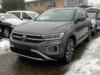 Neu VW T-Roc 150 PS (110 kW) 2025 Indiumgrau metallic mit dachfarbe in deep black perleffekt SUV