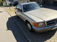 Gebraucht Mercedes 420 204 PS (150 kW) 1986 Gold Coupé